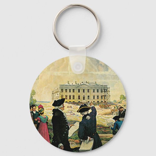 Porte-clés Washington moderne (Recto)