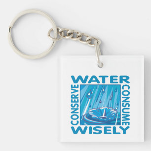 Porte-clés Water Conservation