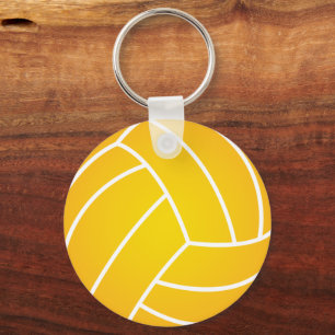 Porte-clés Water Polo Ball Jaune Porte - clé