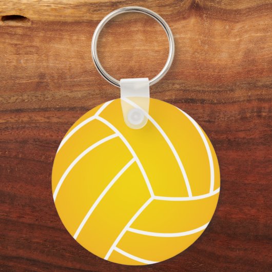 Porte-clés Water Polo Ball Jaune Porte - clé (Verso)