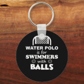 Porte-clés Water Polo Est Pour Les Baigneurs Avec Balls Funny (Recto)