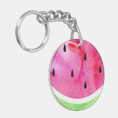 Porte-clés Watercolor Watermelon (Devant gauche)
