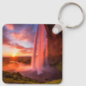 Porte-clés Waterfalls | Seljalandsfoss Waterfall (Dos)
