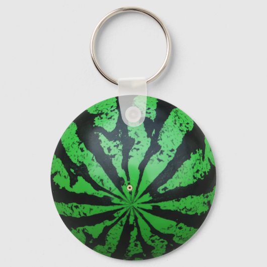 Porte-clés Watermelon Football / Soccer Ball (Recto)