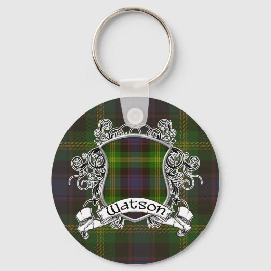 Porte-clés Watson Tartan Shield (Recto)