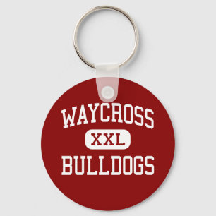Porte-clés Waycross - Bulldogs - Moyen - Waycross Géorgie