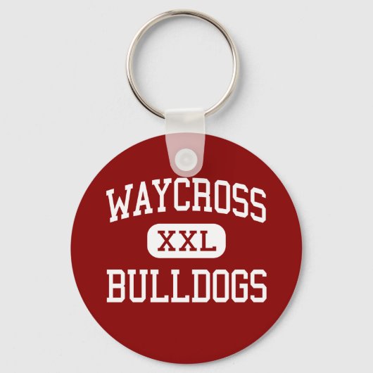 Porte-clés Waycross - Bulldogs - Moyen - Waycross Géorgie (Recto)