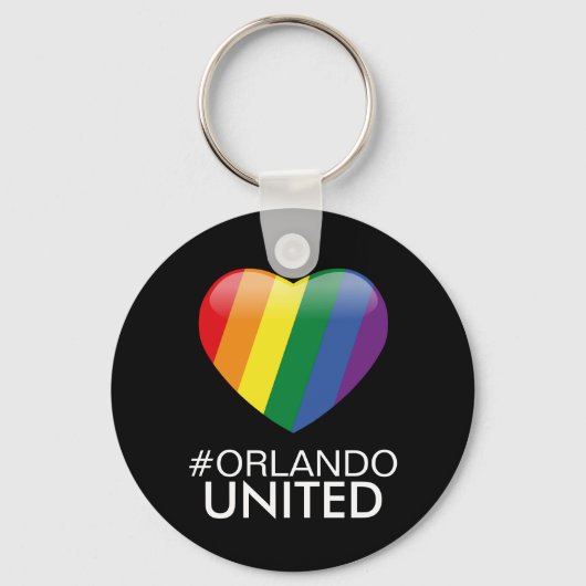Porte-clés We Are Orlando Strong/ United KeyChain (Recto)