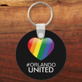 Porte-clés We Are Orlando Strong/ United KeyChain (Recto)