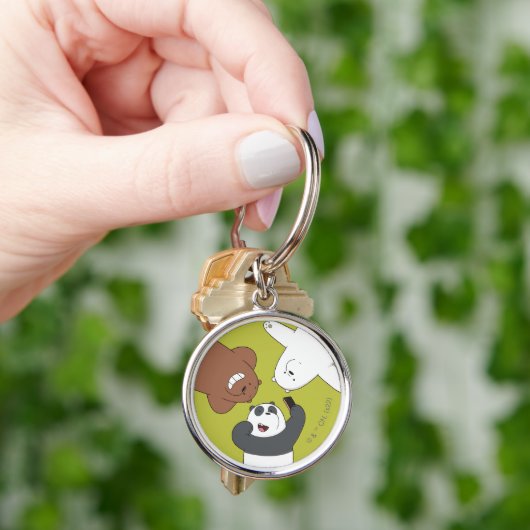 Porte-clés We Bare Bears - #SquadGoals (main)