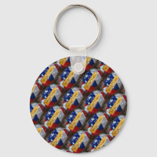 Porte-clés We The People American Flag