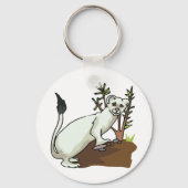 Porte-clés Weasel blanc (Verso)