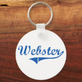 Porte-clés Webster New Hampshire Classic Design (Recto)