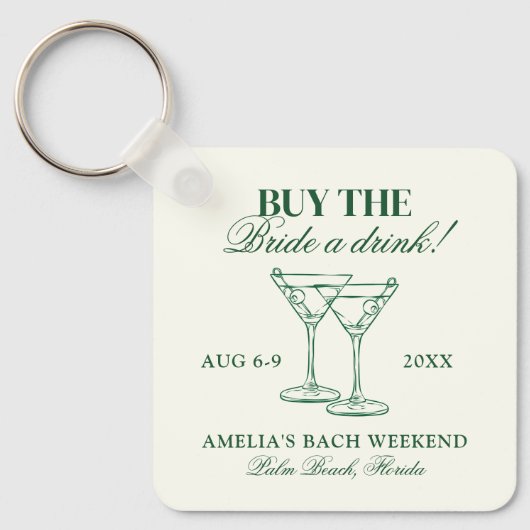 Porte-clés Week-end de maris et mariage (Recto)