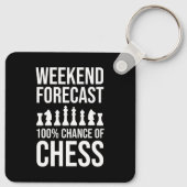 Porte-clés Weekend Forecast - 100% Chance of Chess (Dos)