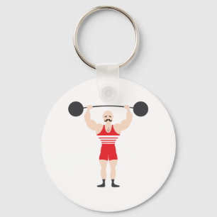 Porte-clés Weight Lifter