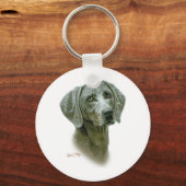 Porte-clés Weimaraner (Recto)