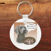 Porte-clés Weimaraner Turquie (Recto)