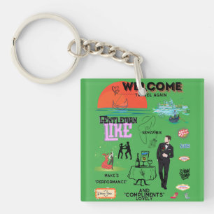 PORTE-CLÉS WELCOME AGAIN