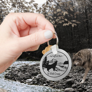 Porte-clés Welcome Lake River Rental Propriété Vacances Cabin