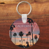 Porte-clés Wellcoda California Palm Beach Sun Spring (Recto)