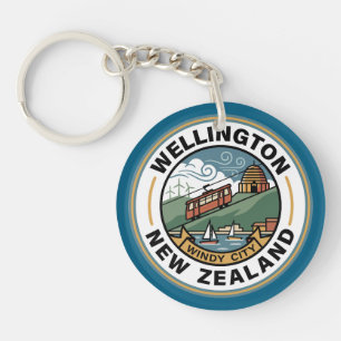 Porte-clés Wellington Nouvelle-Zélande