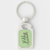 Porte-clés Welsh American Entwine Hearts Keyring (Devant)