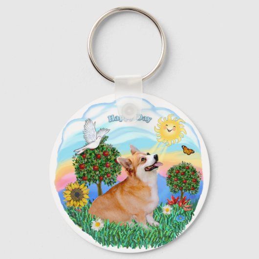 Porte-clés Welsh Corgi (Pembroke 7b) (Recto)