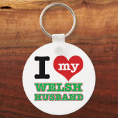 Porte-clés Welsh I cardiodesigns (Recto)