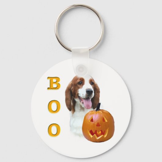 Porte-clés Welsh Springer Spaniel Boo (Recto)