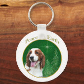 Porte-clés Welsh Springer Spaniel Peace (Recto)