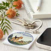 Porte-clés Welsh Terriers (Devant Droit)