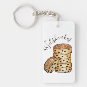 Porte-clés Welshcakes Welshcakes Bakestones UK British Food