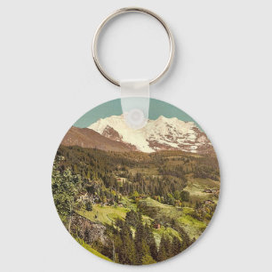 Porte-clés Wengen, pension Lauerner et Jungfrau, Bernese Obe