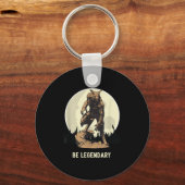Porte-clés Werewolf Be Legendary Motivational Insrational  (Recto)
