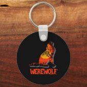 Porte-clés Werewolf Halloween (Recto)