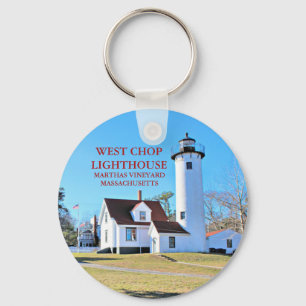 Porte-clés West Chop Lighthouse, Marthas Vineyard MA Porte -
