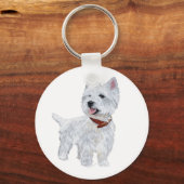 Porte-clés West Highland White Terrier (Recto)