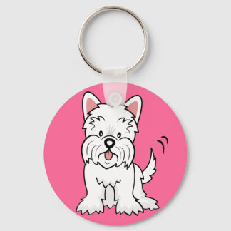 Porte-clés West Highland White Terrier Cadeaux et marchandise