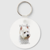 Porte-clés West Highland White Terrier Maman 2 (Verso)