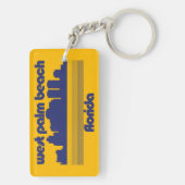 Porte-clés West Palm Beach Floride (Dos)