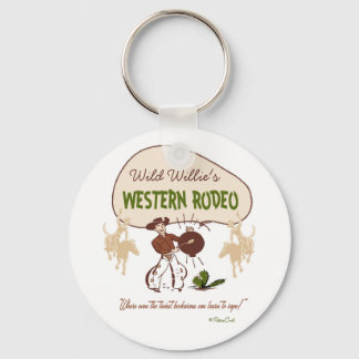Porte-clés "Western Rodeo" rétro