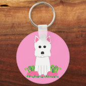 Porte-clés Westie (Recto)