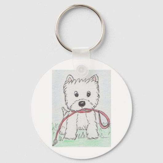 PORTE-CLÉS WESTIE WALKIES (Recto)
