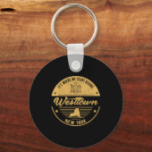 Porte-clés Westtown New York Its Where My Story Begins  (Recto)