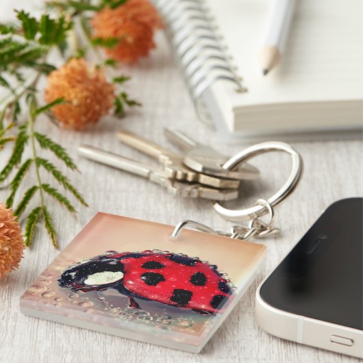 Porte-clés Wet Ladybug (Devant Droit)