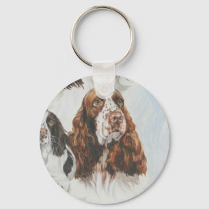 Porte-clés wGhost d'épagneul de springer anglais