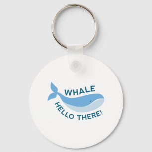 Porte-clés Whale Bonjour Là !