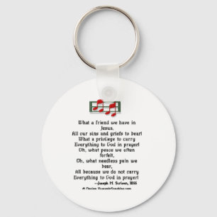 Porte-clés What a Friend we Have in Jesus