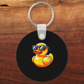 Porte-clés What The Duck Owner I Love Ducks Lover Funny Rubbe (Recto)